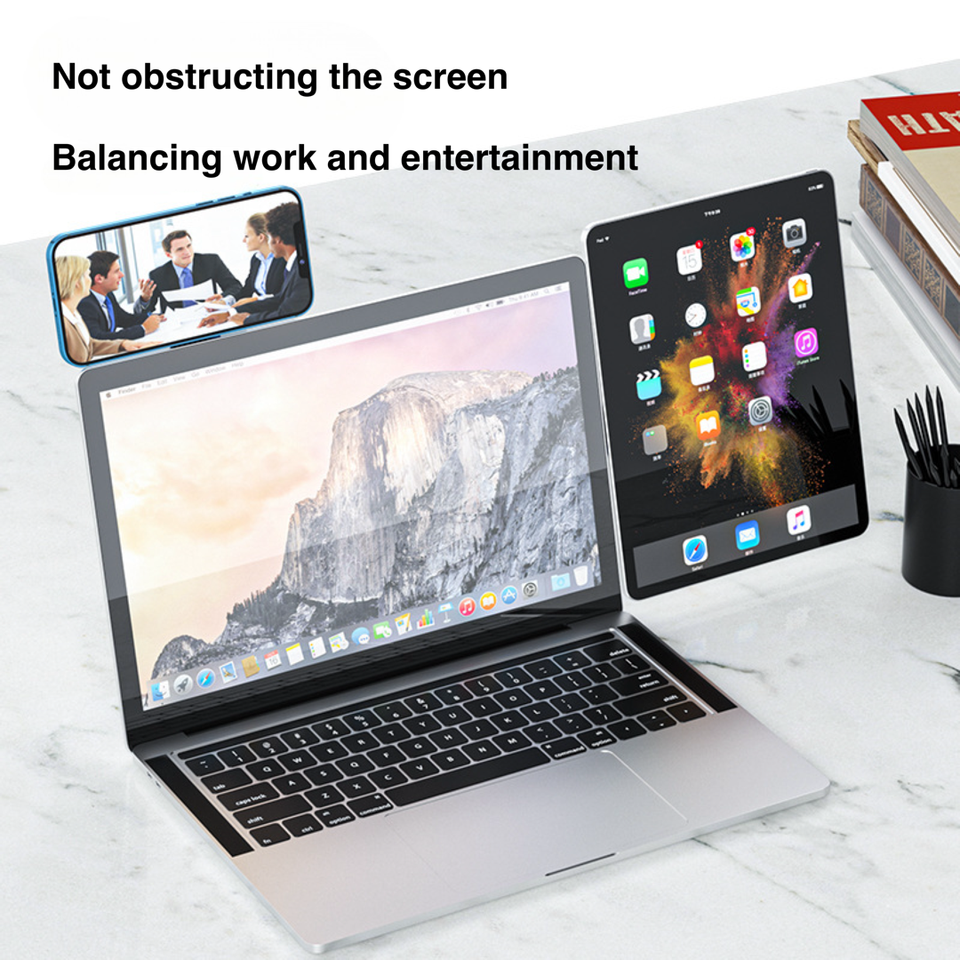 Magnetic Dual-Screen Laptop Mount
