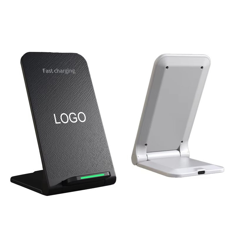 Fast Charging Desktop Phone Charger Station Charger Stand 15W Fast Wireless Charging Station Folding Charger